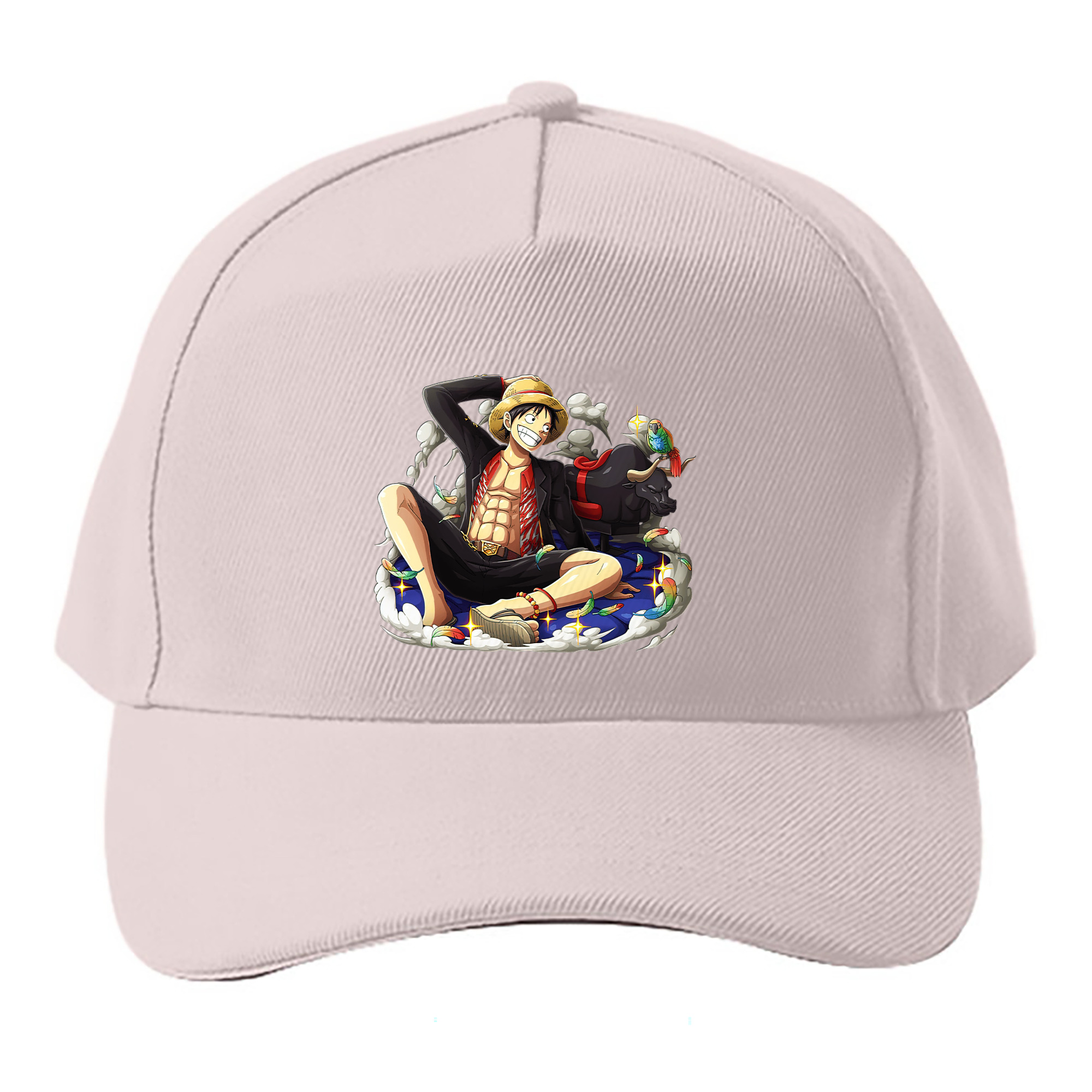 （画像用） ワンピース モンキー・D・ルフィ ONE PIECE Monkey D. Luffy ベースボールキャップ 綿100％ 男女兼用 帽子 スポーツ